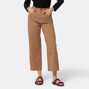 Joie Lierre quilted wide leg cropped pants size 4